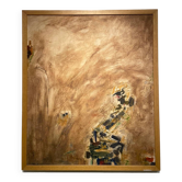 Abstract painting Miklos Bokor