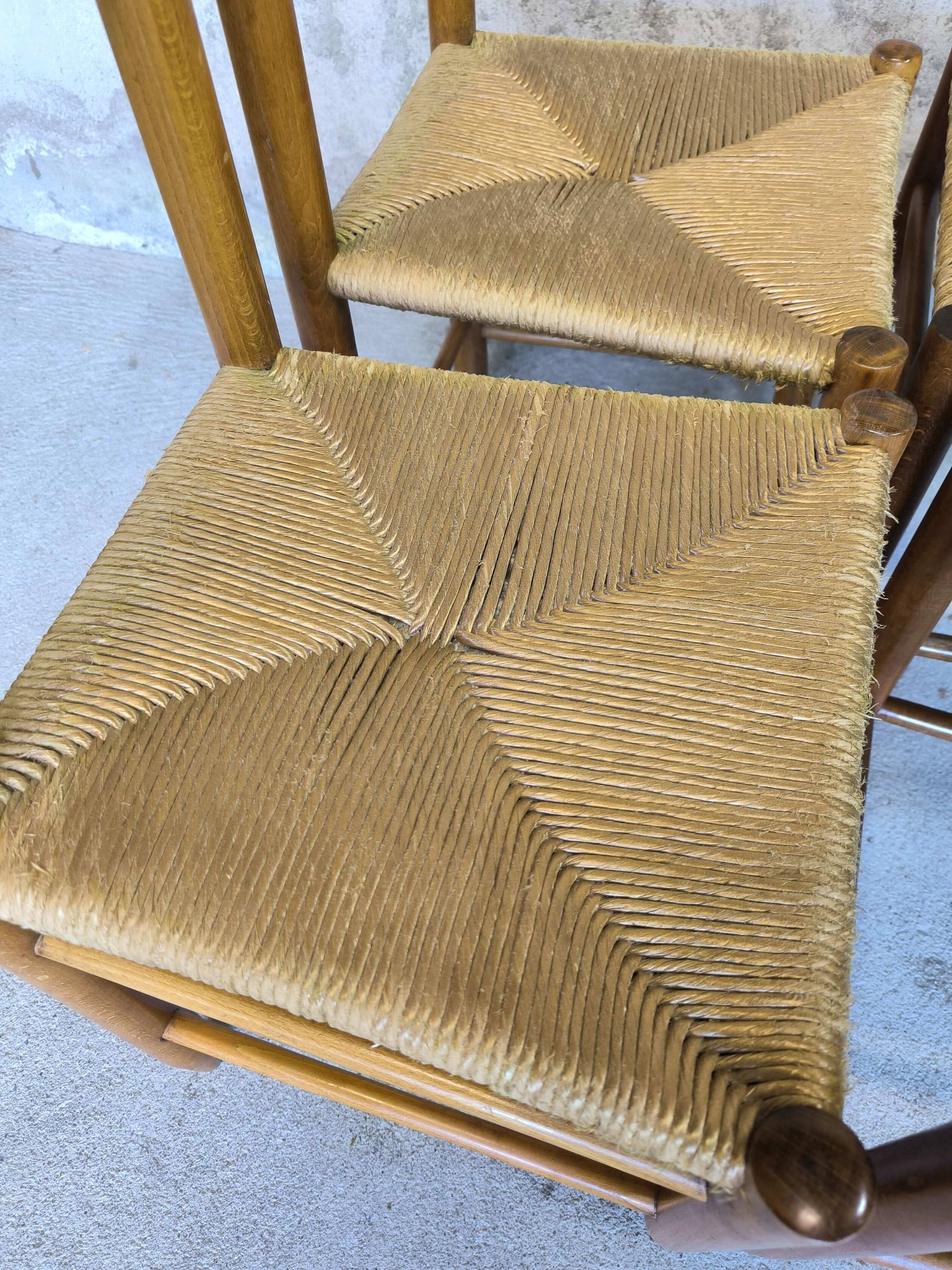 Set of four vintage chairs