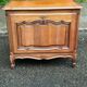 Louis XV buffet TV bar with mirror in solid wood