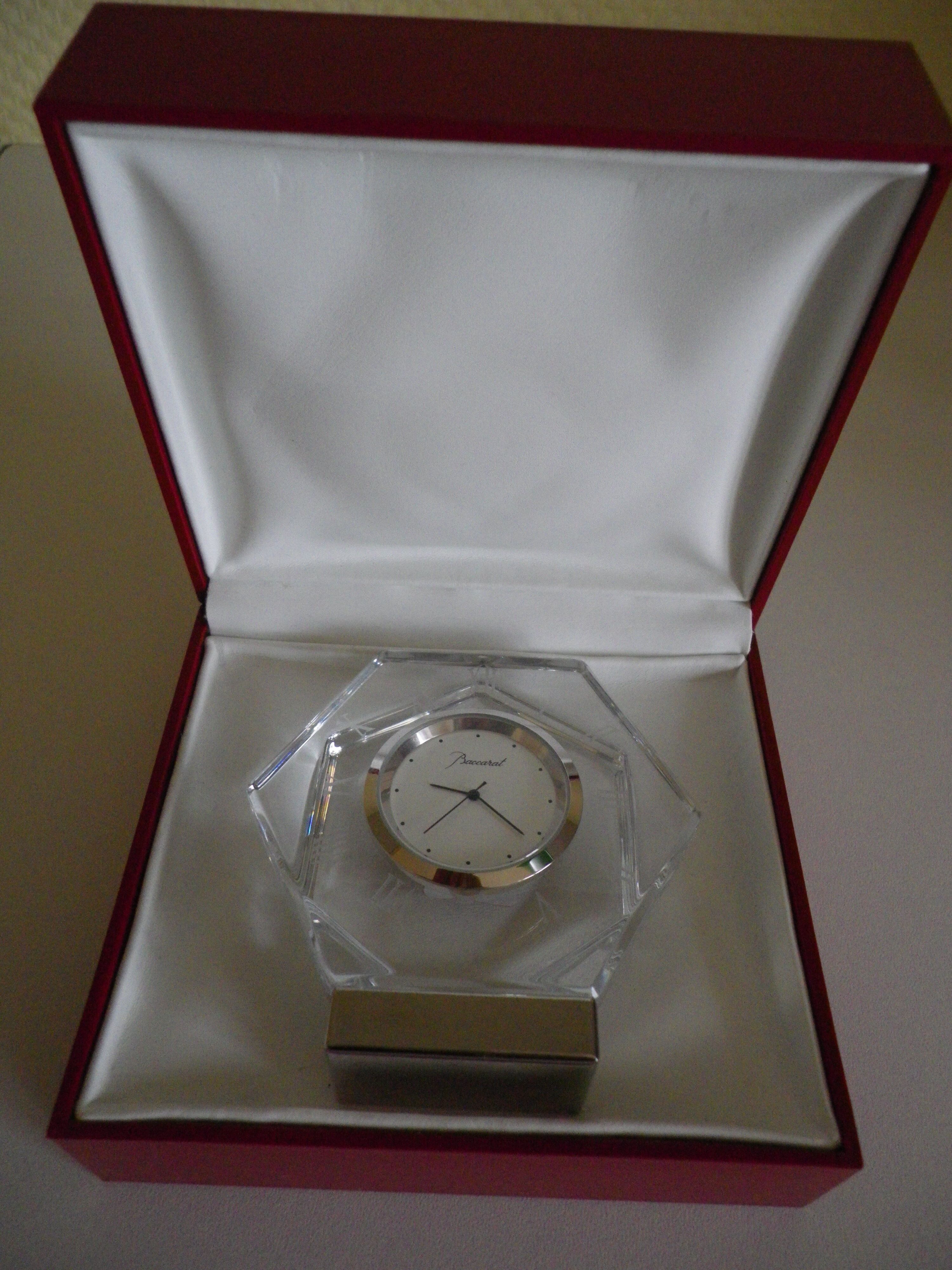 Harcourt Abysse Baccarat pendulum in its original box