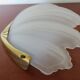 Art deco "shell" wall lamp