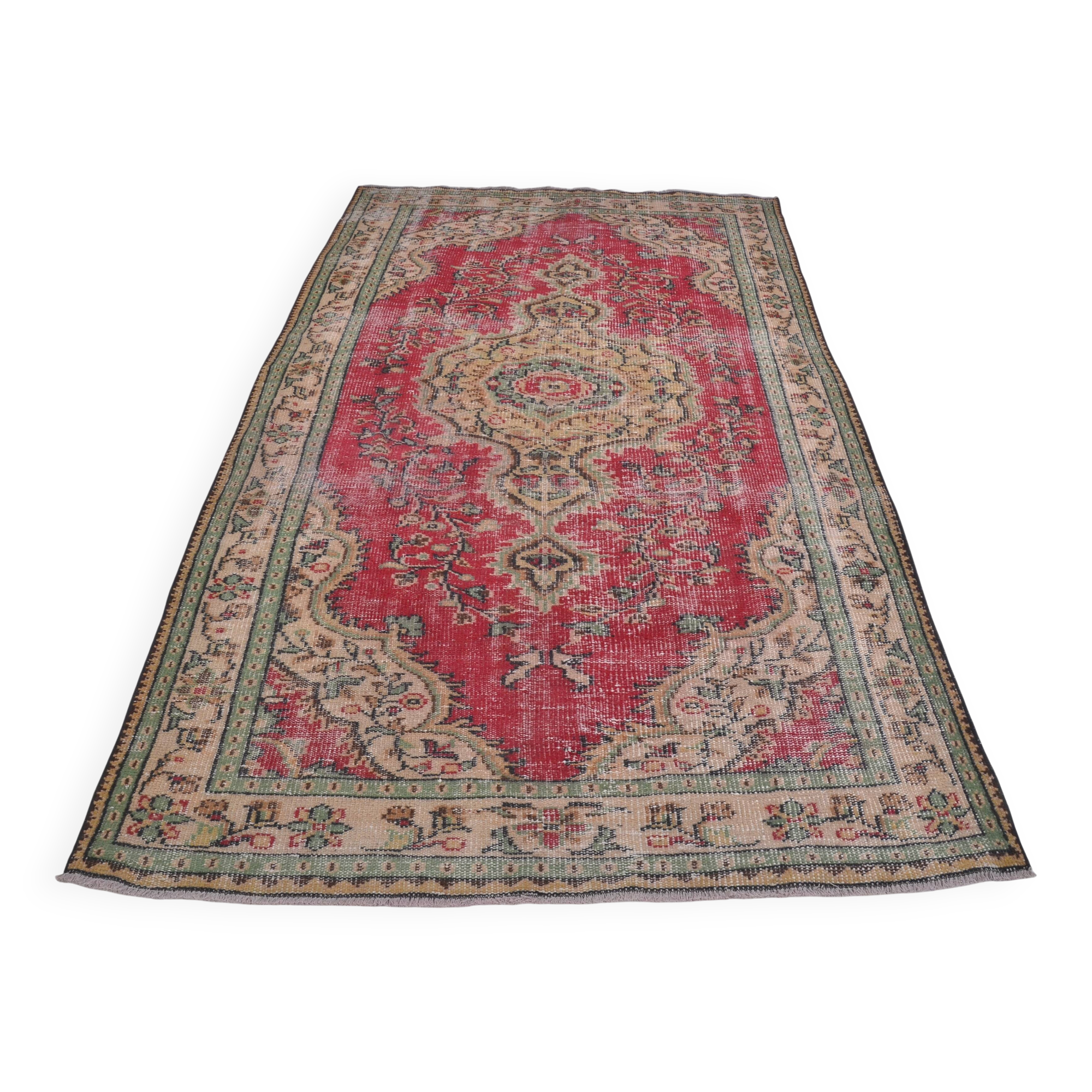 Multicolour Neutral Vintage Turkish Ruh sku 1509