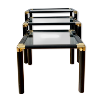 Pull-out coffee tables from the 70s