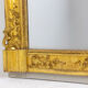 Regency style Trumeau in wood and gilded stucco, nineteenth century