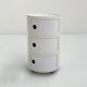 White Componibili cabinet by Anna Castelli Ferrieri for Kartell, 1970