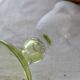 4 antique crystal glasses – Römer style