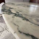 Vintage marble table with tulip base