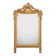 Antique flowered mirror from the 19th century.