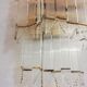 Lamp glass wall lamp 1980