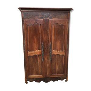 Armoire Louis XV du Poitou - noyer
