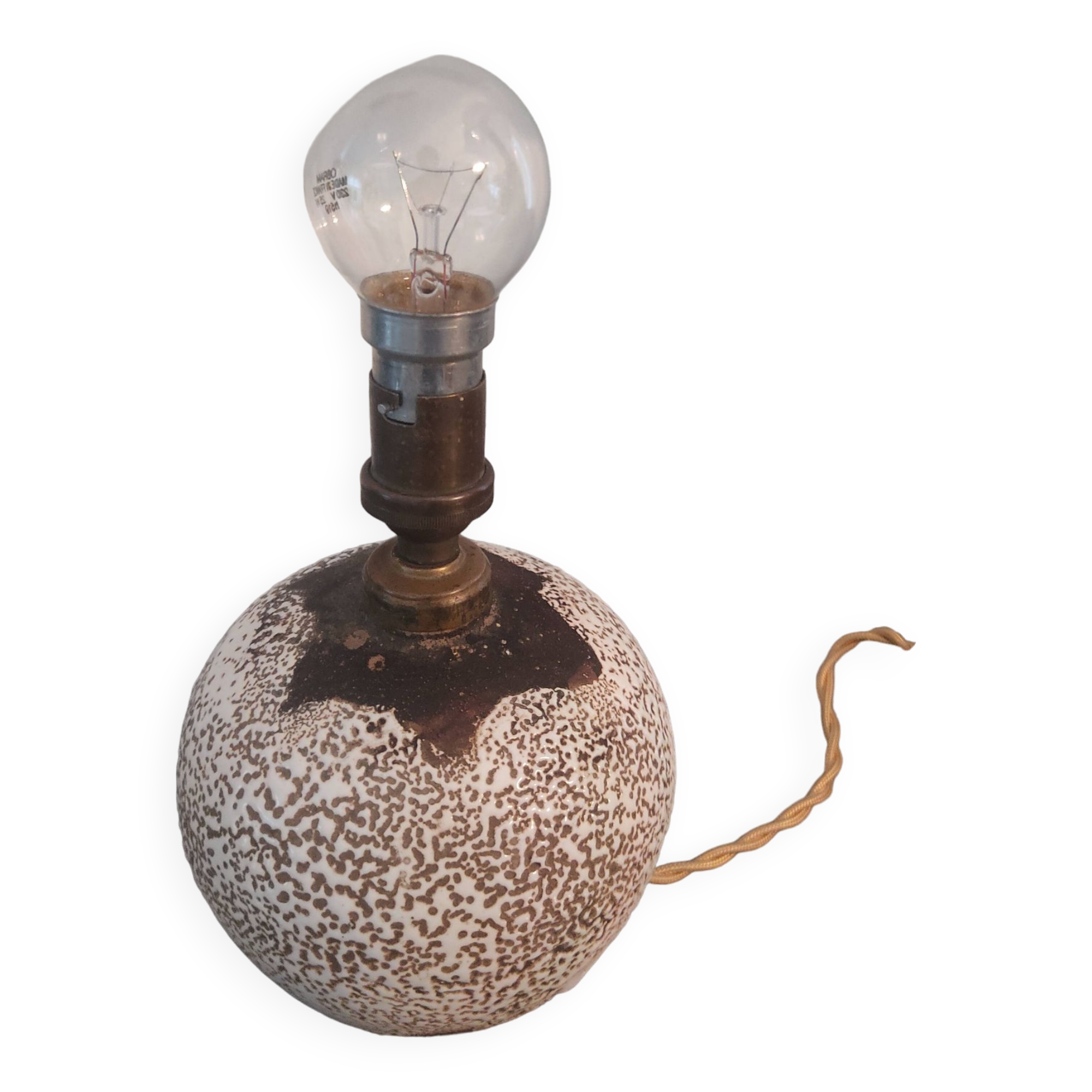 Art deco 1920 dlg desk lamp base by jean besnard