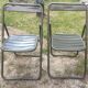 Ensemble militaire vintage Verhaeghe 1 table + 2 chaises