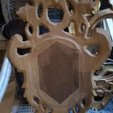 Pair of Italian gilded wood mirrors