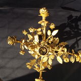 Bronze chandelier L XVI