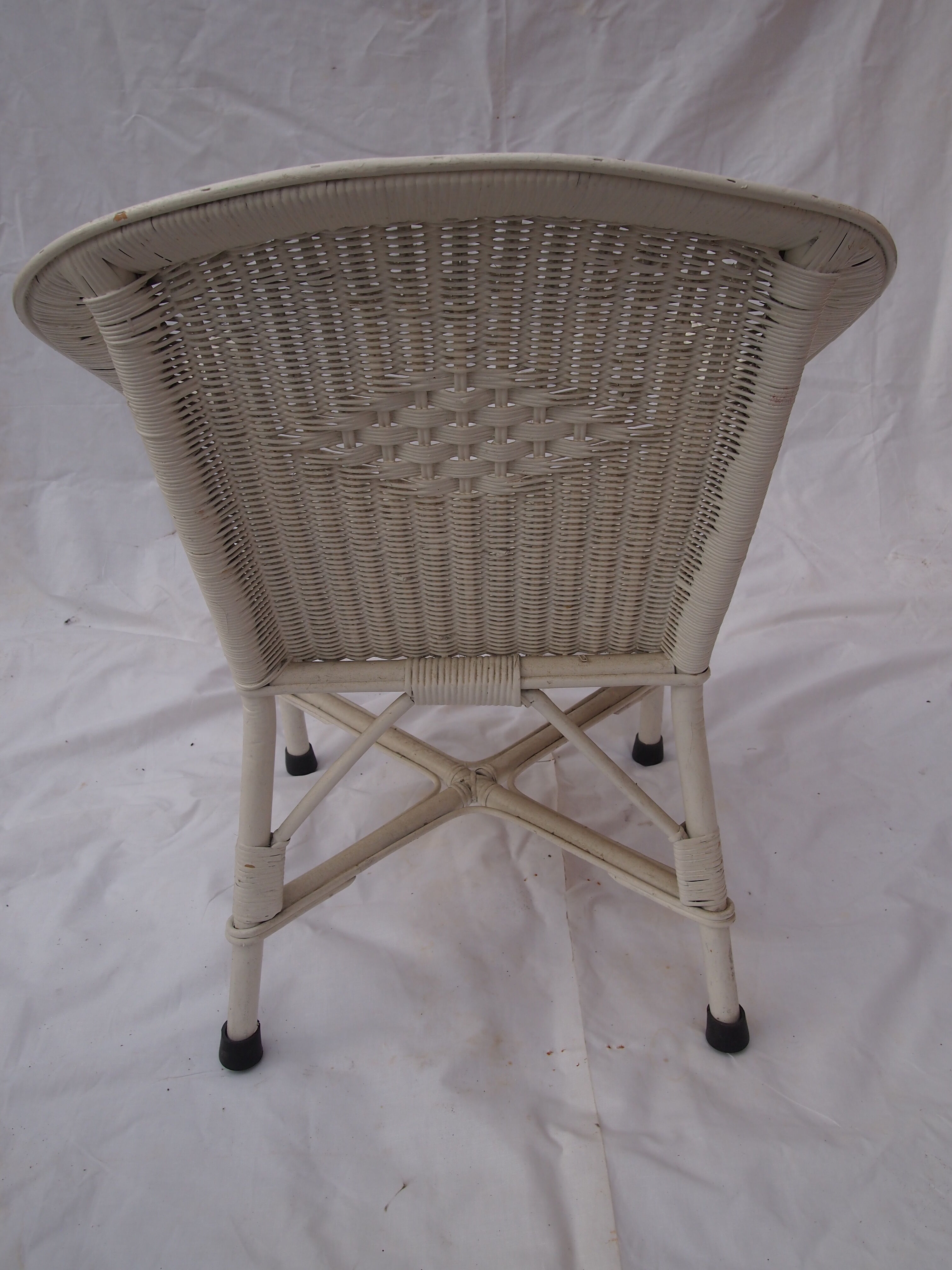 Vintage rattan lounge