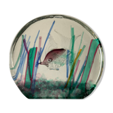 Paper press Murano aquarium vintage glass paste