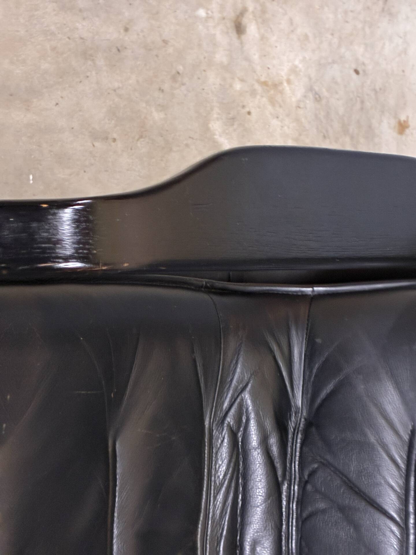 Danish Design Berg C90 Swivel armchair Leather