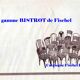 Chaise bistrot cannée Fischel N°113, vers 1925