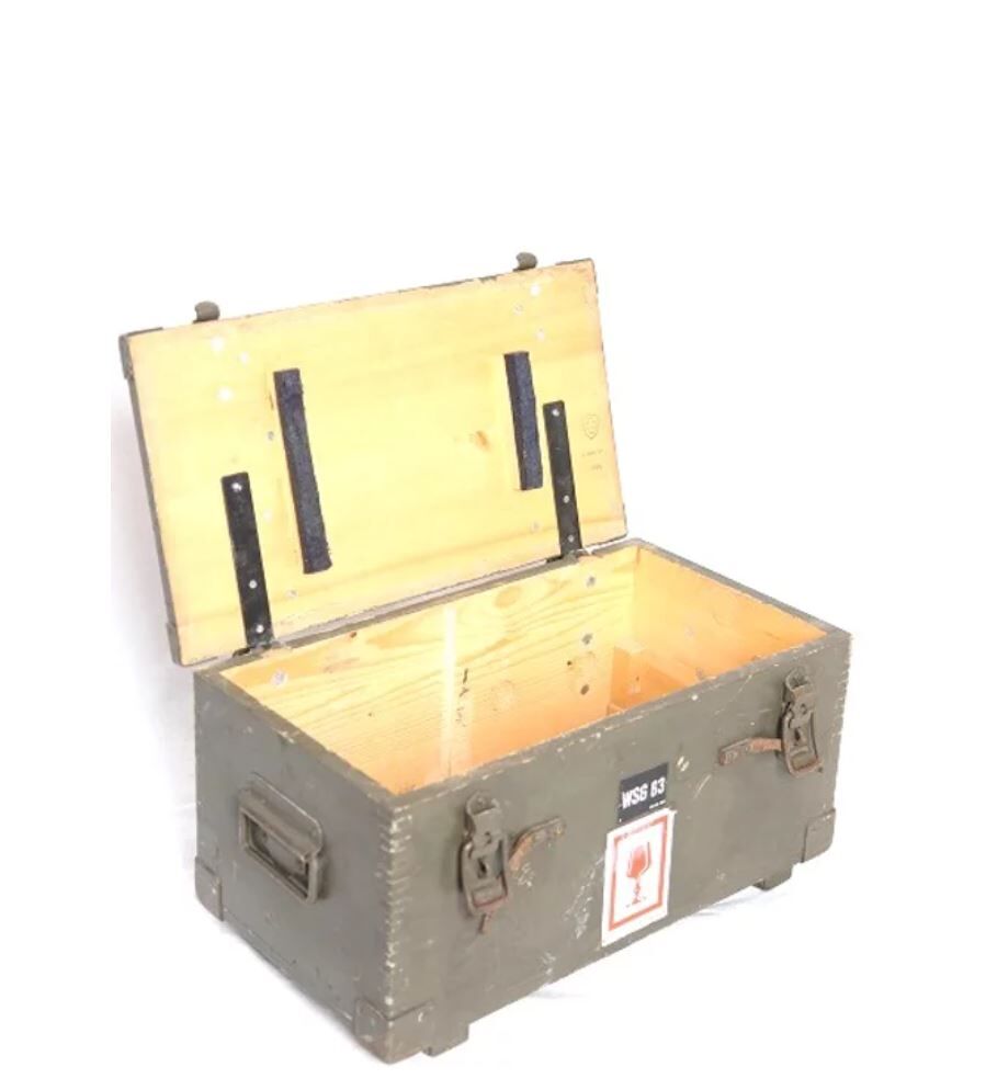 Swiss military chest
