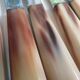 Complete 2-tiered housewife 12 table knives and 12 cheese table knives horn handle