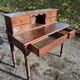 Oak tiered desk