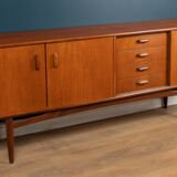 Retro Teak 1960s Restored G Plan Scandi Sideboard By Victor Wilkins