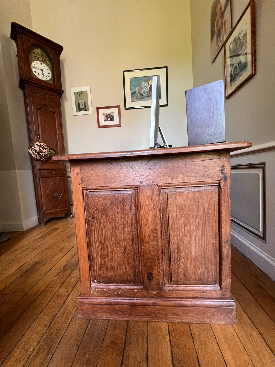 Vintage oak desk