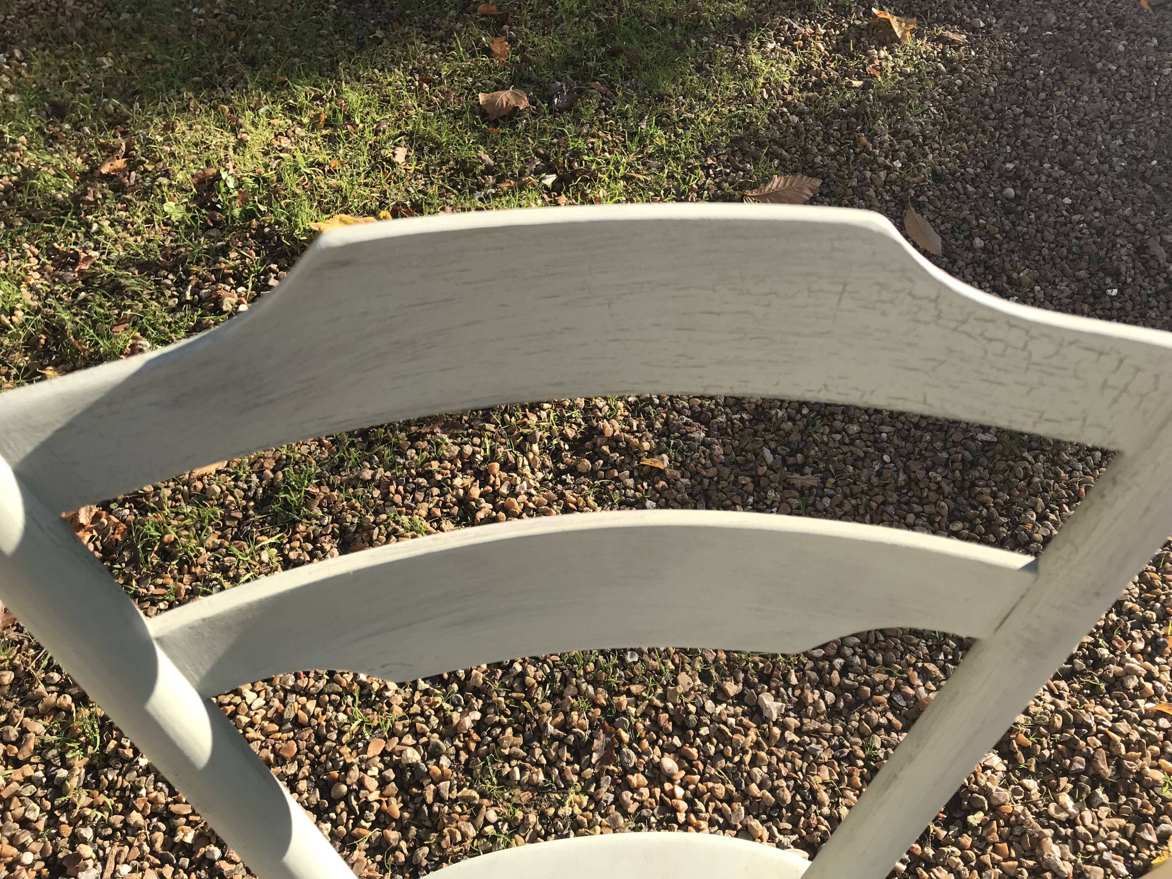 Set of mismatched chairs