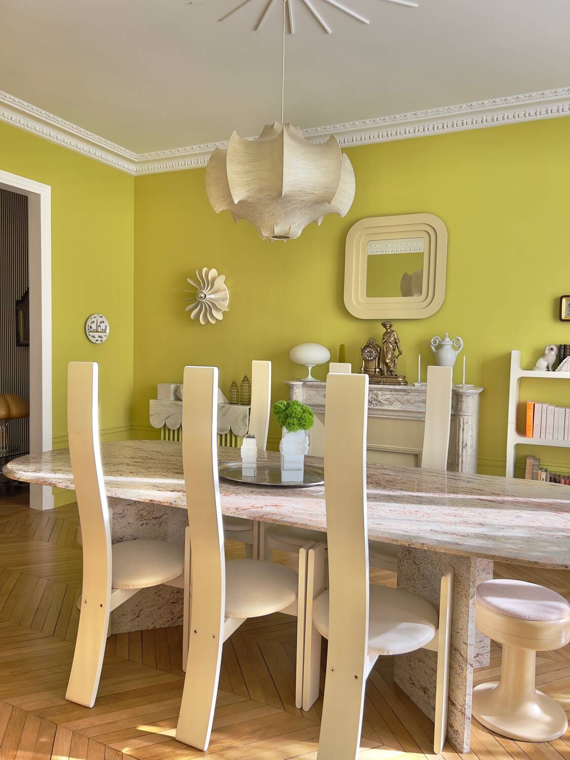 Ensemble 6 chaises Golem / V. Magistretti