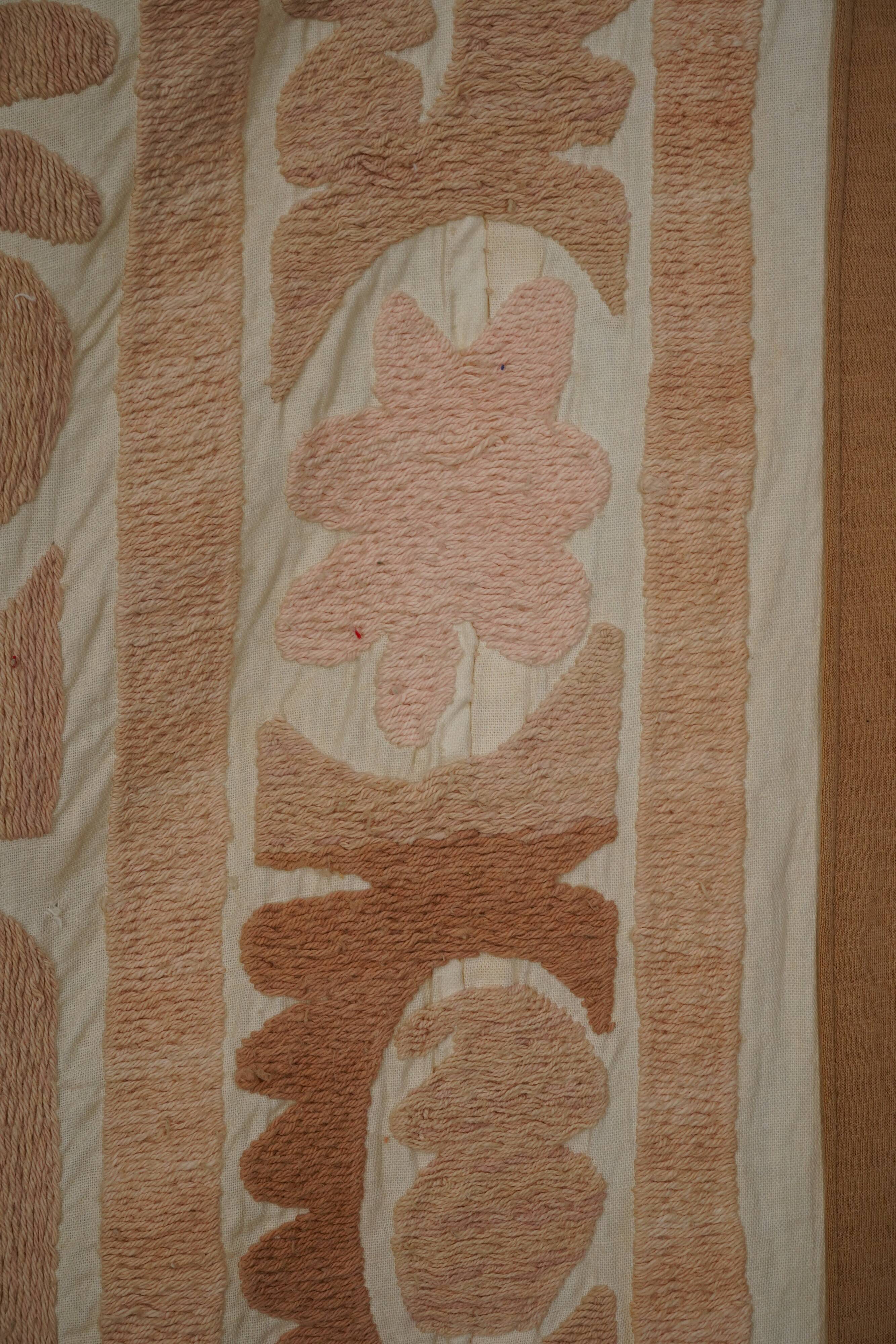 Vintage Turkish hand-knotted rug 134x140 cm