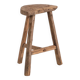 Antique Chinese stool in wood – end of the Qing dynasty (c.1900) #2