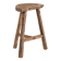 Antique Chinese stool in wood – end of the Qing dynasty (c.1900) #2