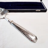 1930 silver metal pie shovel