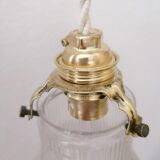 Duo of small glass pendants