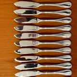 Christofle Perles 12-piece fish cutlery set, excellent condition