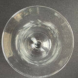 Vase - Light crystal, blown and cut