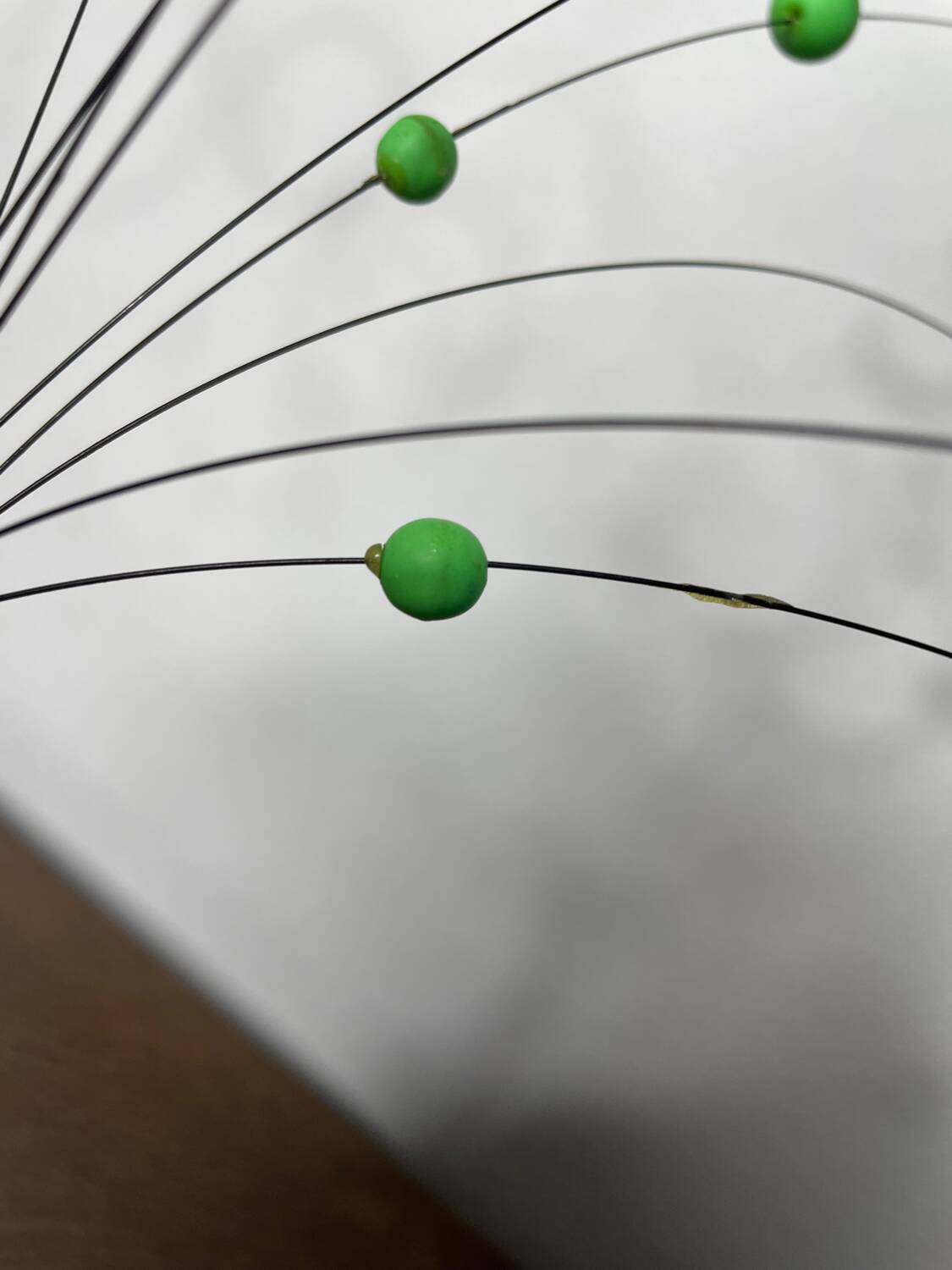 Mobile pop art kinetic ball sculpture, Lauris Lonborg, 70s