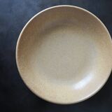 Set de 5 assiettes creuses en céramique effet grès