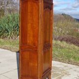 Louis XV style bonnetière in solid cherry wood