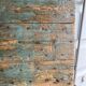 Old studded door