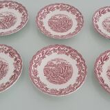 Myotts Country Life Set of 6 Cups and Saucers - England