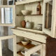Glass display cabinet
