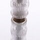Floor lamp with glass tubes and brass details, 1960s