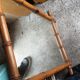 Miroir barbier bambou
