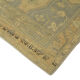 1950s Hand-Knotted Decorative Turkish Beige Carpet 105 cm x 210 cm