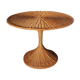 Side table foot Tulip rattan round