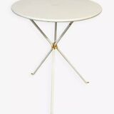 Vintage metal bistro table