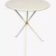 Vintage metal bistro table