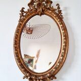 Old oval mirror 88x55cm