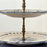 Pornic earthenware display stand.